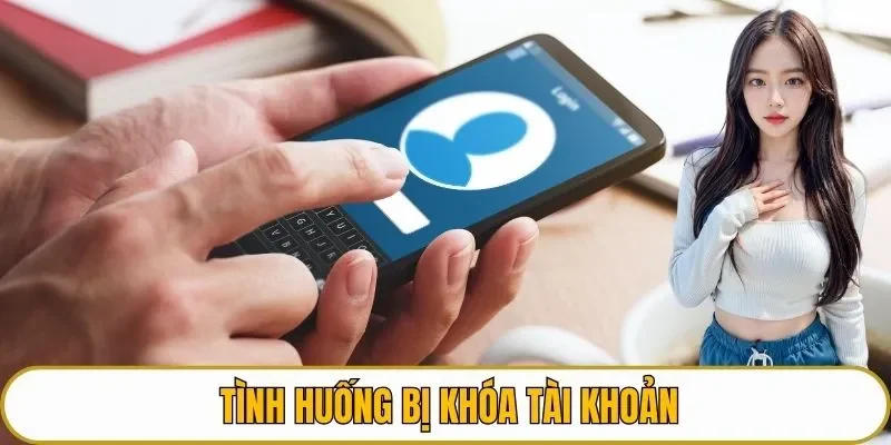 Tình huống bị khóa tài khoản